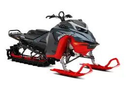 2027 Lynx Snowmobile Shredder Ds Mineral Blue / Viper Red 850 E-tec®