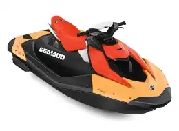 2026 Sea-doo Watercraft Spark For 2 Sunrise Orange / Dragon Red 60 Hp
