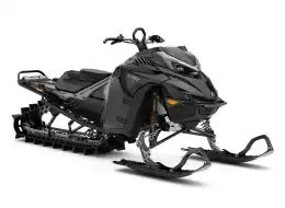 2026 Lynx Snowmobile Shredder Ds Platinum Silver Satin / Black 850 E-tec Turbo R
